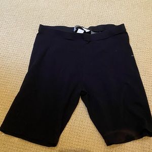 black biker shorts